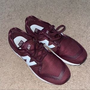 Mens New Balance 247S Burgundy Shoes